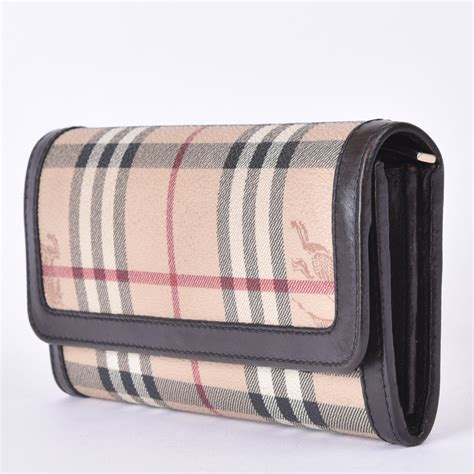 burberry vintage wallet|used Burberry women wallet sale.